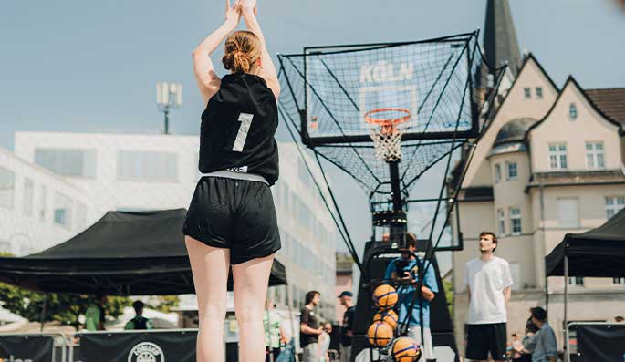 Basketball Wurfmaschinen